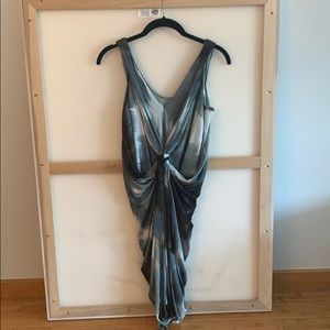 DVF draped cocktail dress. Size 0